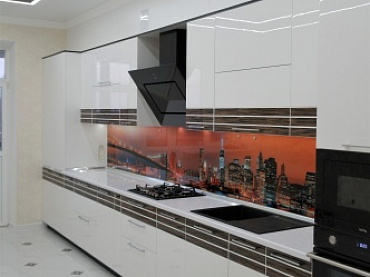 Изображение Закаленное стекло на кухне